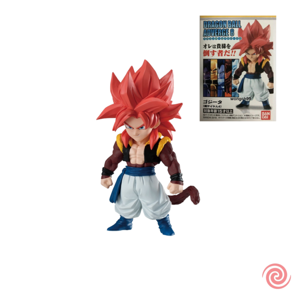 FIGURA Dragon Ball - GOGETA SSJ 4 - Adverge Vol 8 - Bandai Candy Toys