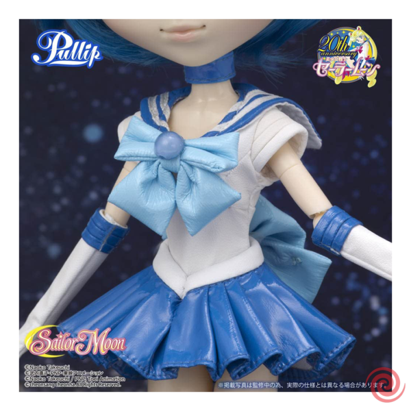 Figura Sailor Moon - Sailor Mercury - Fashion Doll P-136 - Pullip - Groove - Premium Bandai Limited Edition