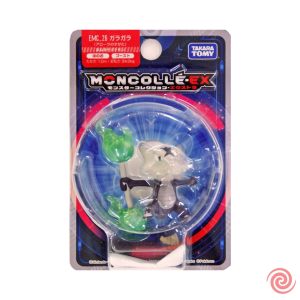 Figura Gashapon Pokemon - MAROWAK ALOLA - MONKOLLE EX - TAKARA TOMY