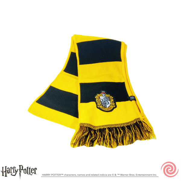 Bufanda Harry Potter - Casa Hufflepuff - Rayada