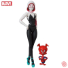 Figura Spider-Man Into the Spider-Verse: Spider-Gwen y Spider-Ham - Mafex N° 134  Medicom Toy