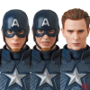 Figura Avengers Endgame: Captain America - Mafex N° 130 Medicom Toy - Imagen 2