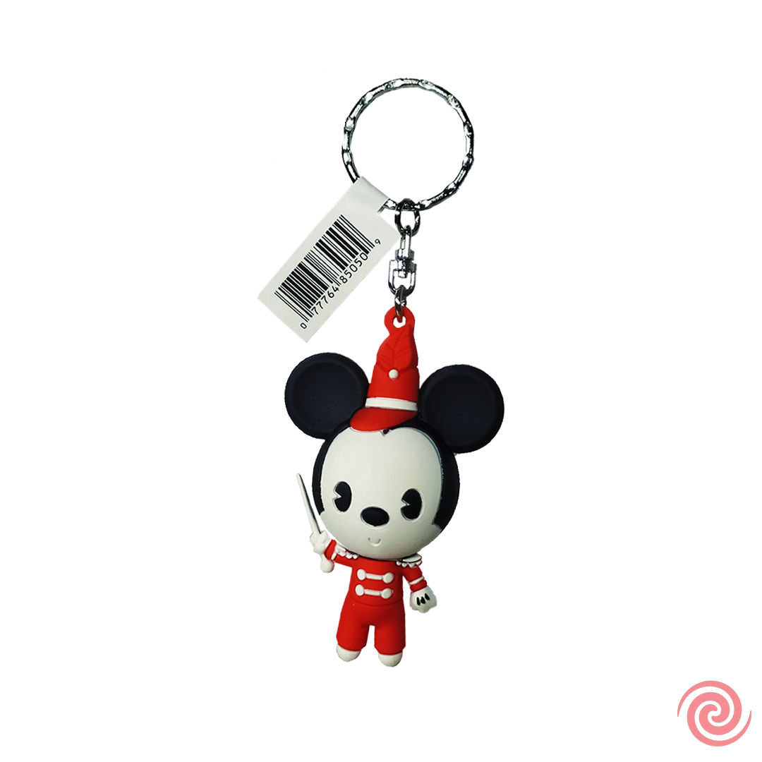 Portachiavi Ufficiale Disney Mickey Mouse Lettera U In Ottone Massiccio 3,8x7,6 Cm