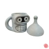Taza con forma Futurama Bender