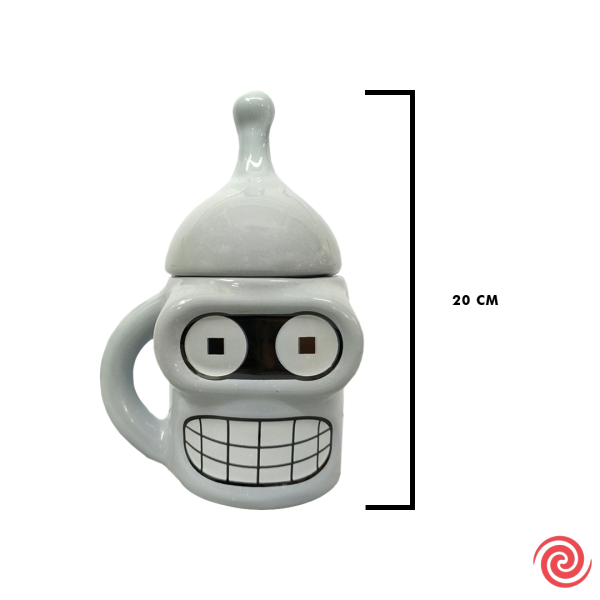 Taza con forma Futurama Bender