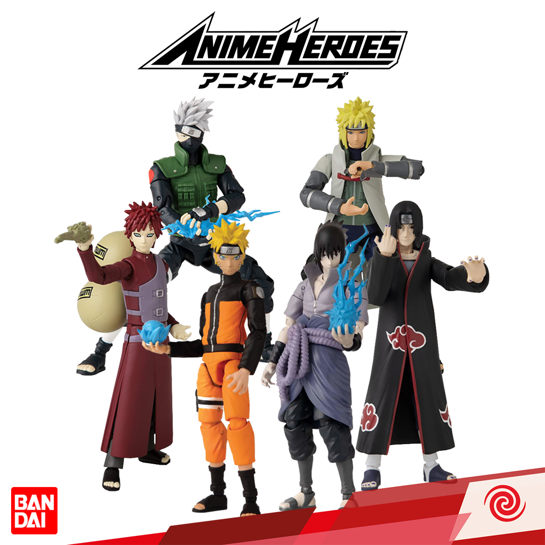 Figura Bandai Anime Heroes Naruto Shippuden Uchiha Sasuke