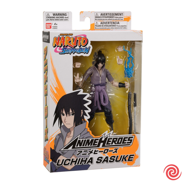 Figura Bandai Anime Heroes Naruto Shippuden Uchiha Sasuke