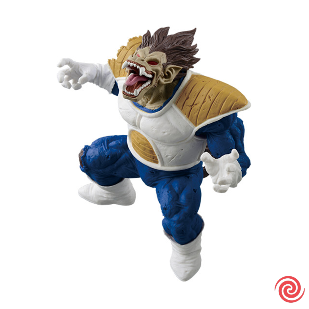 Dragon Ball Z: la furia di Vegeta Oozaru contro Goku nella figure di