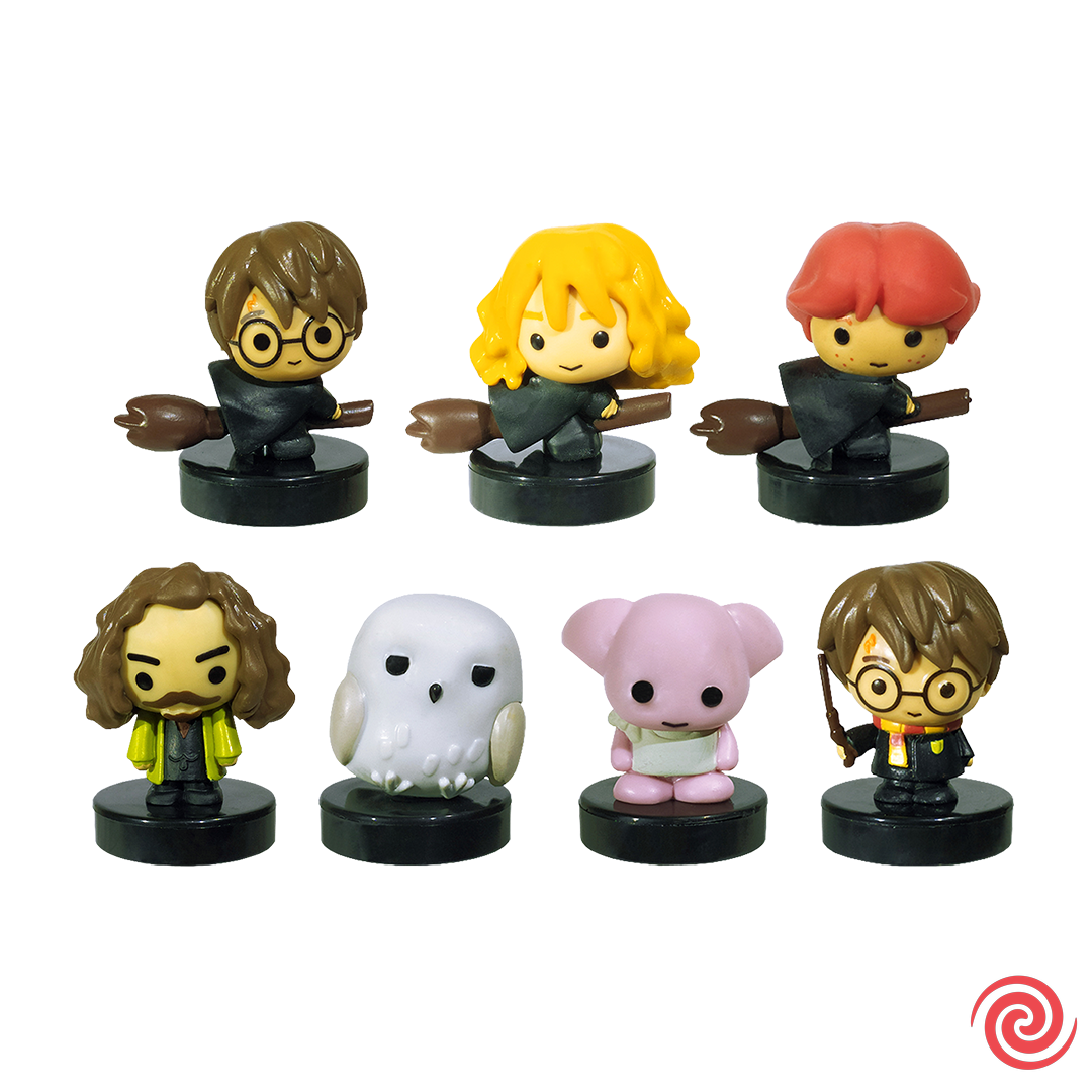 Figuras coleccionables de Harry Potter con sello 3D