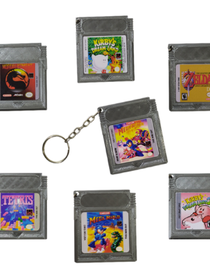 Llavero 3D Videojuegos Cartucho Nintendo Game Boy Vol 1