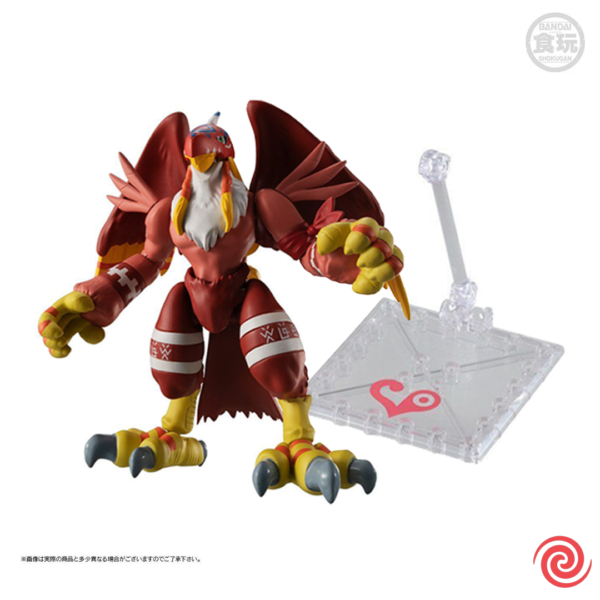 Figura Bandai Shodo Digimon Vol 1 Garudamon con Base