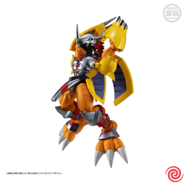 Figura Bandai Shodo Digimon Vol 1 WarGreymon con Base