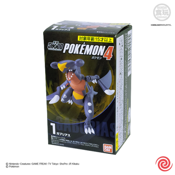 Figura Bandai Shodo Pokemon Vol 4 Garchomp