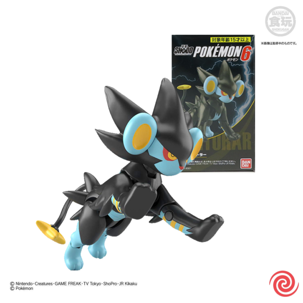 Figura Bandai Shodo Pokemon Vol 6 Luxray