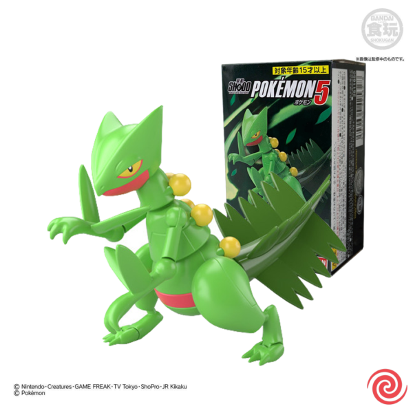 Figura Bandai Shodo Pokemon Vol 5 Sceptile