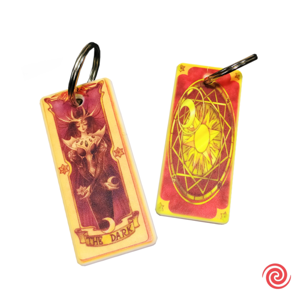 Llavero Polimero Anime Sakura Card Captor Cartas Clow Vol 2