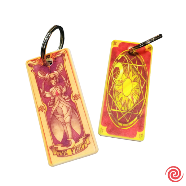 Llavero Polimero Anime Sakura Card Captor Cartas Clow Vol 2