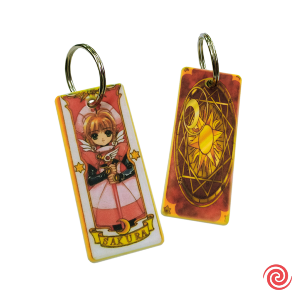 Llavero Polimero Anime Sakura Card Captor Cartas Personajes