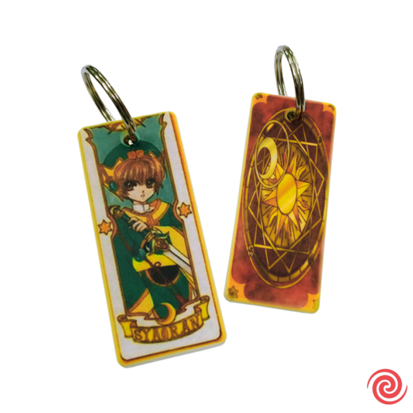 Llavero Polimero Anime Sakura Card Captor Cartas Personajes