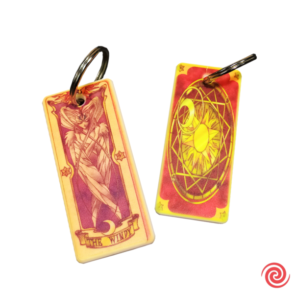 Llavero Polimero Anime Sakura Card Captor Cartas Clow Vol 2