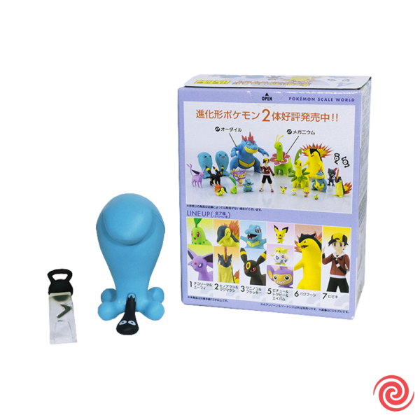 Figura Bandai Pokémon Scale World Pokemon Unown y Wobbuffet M