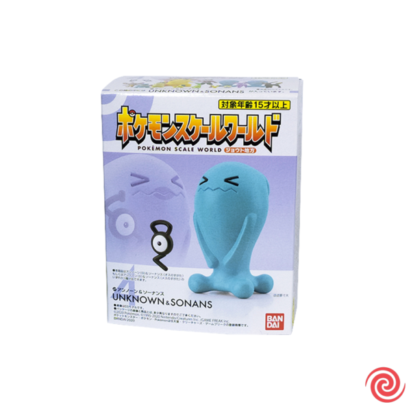 Figura Bandai Pokémon Scale World Pokemon Unown y Wobbuffet M