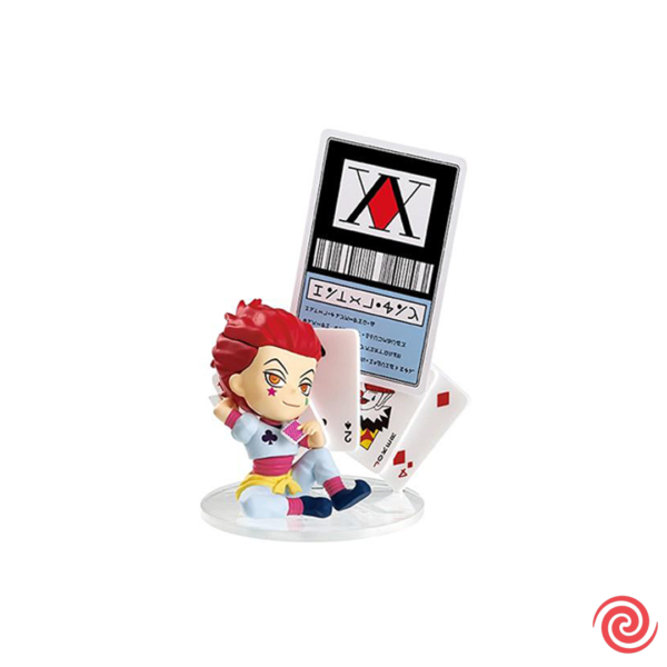 Figura Gashapon Re-Ment Hunter x Hunter Hisoka Soporte N5