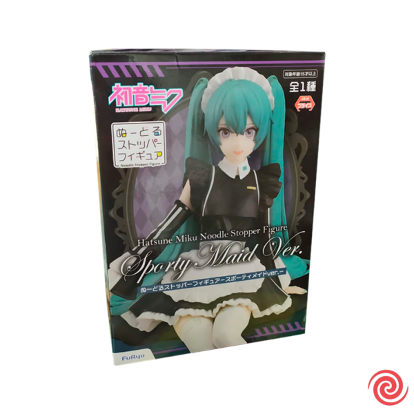 Figura FuRyu Noodle Stopper Piapro Characters Hatsune Miku Sporty Maid Ver.