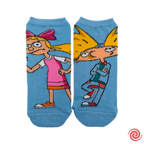 Medias Cartoon Hey Arnold Helga y Arnold