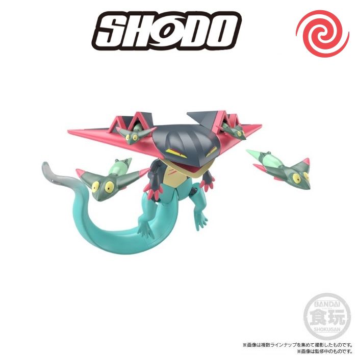 Figura Bandai Shodo Pokemon Vol 7 Dragapult con efecto