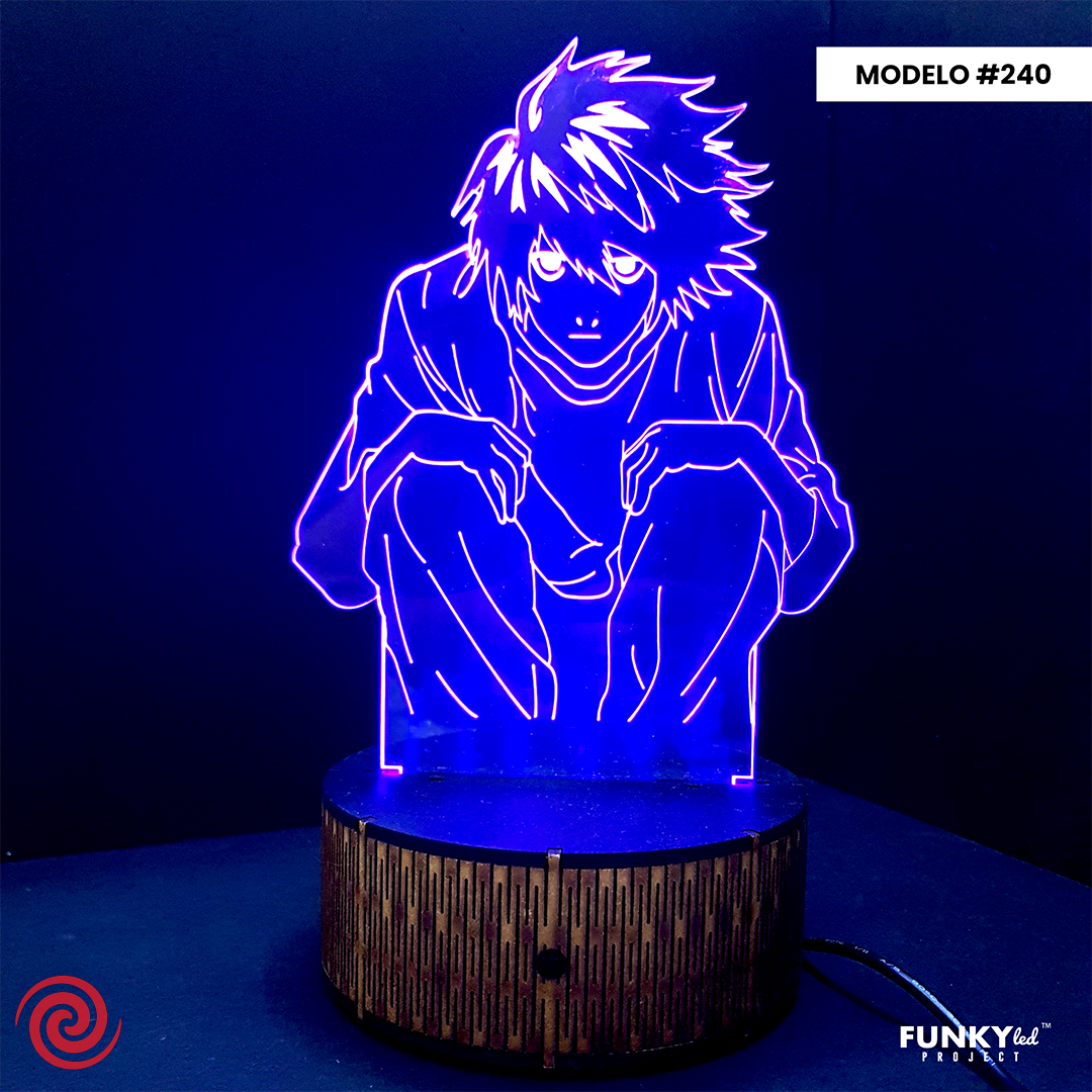 Lampara Led Funkyled Death Note L