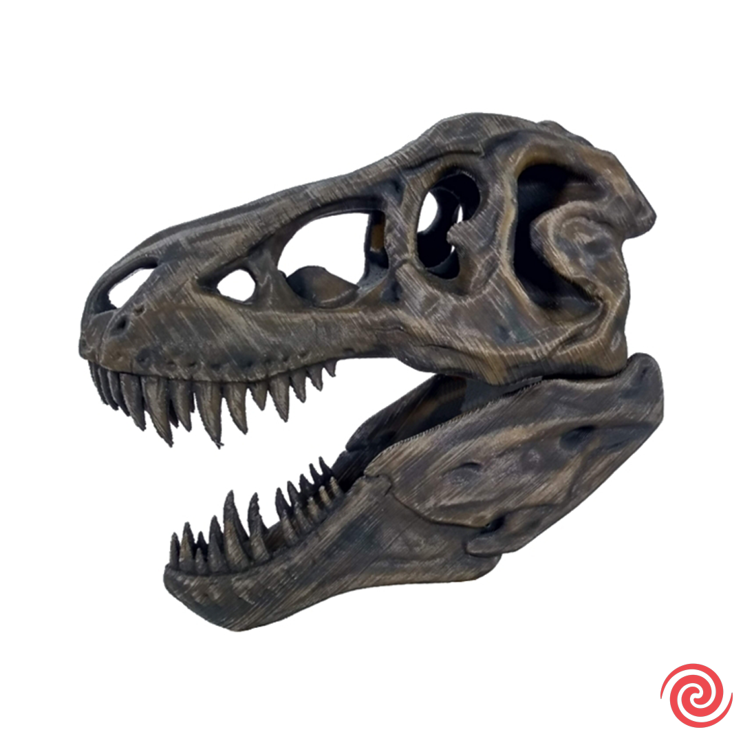 3D Figura Jurassic Park Craneo Museo T-Rex