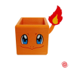 3D Maceta Cubo Pokemon Charmander Grande