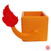 3D Maceta Cubo Pokemon Charmander Grande