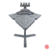 3D Figura Star Wars Nave Destructor Estelar clase Imperial