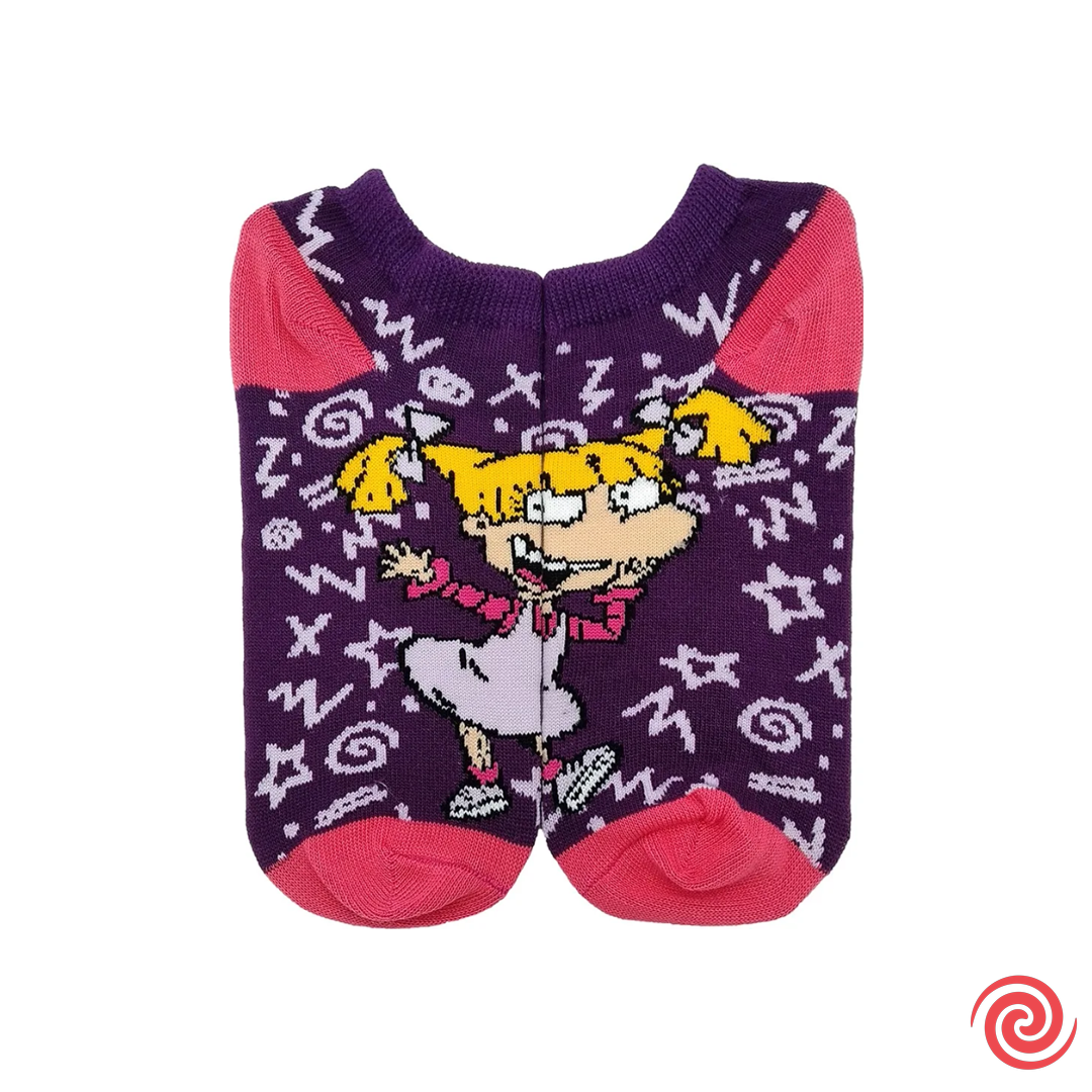 Medias Cartoon Rugrats Angelica Soquetes