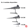 3D Figura Star Wars Nave Destructor Estelar Clase Imperial Mediano