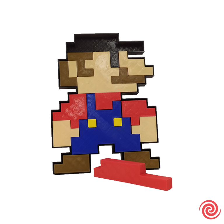 3D Rompecabezas Mario Bros Mario Pixel
