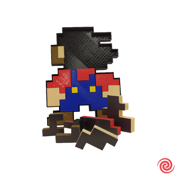 3D Rompecabezas Mario Bros Mario Pixel