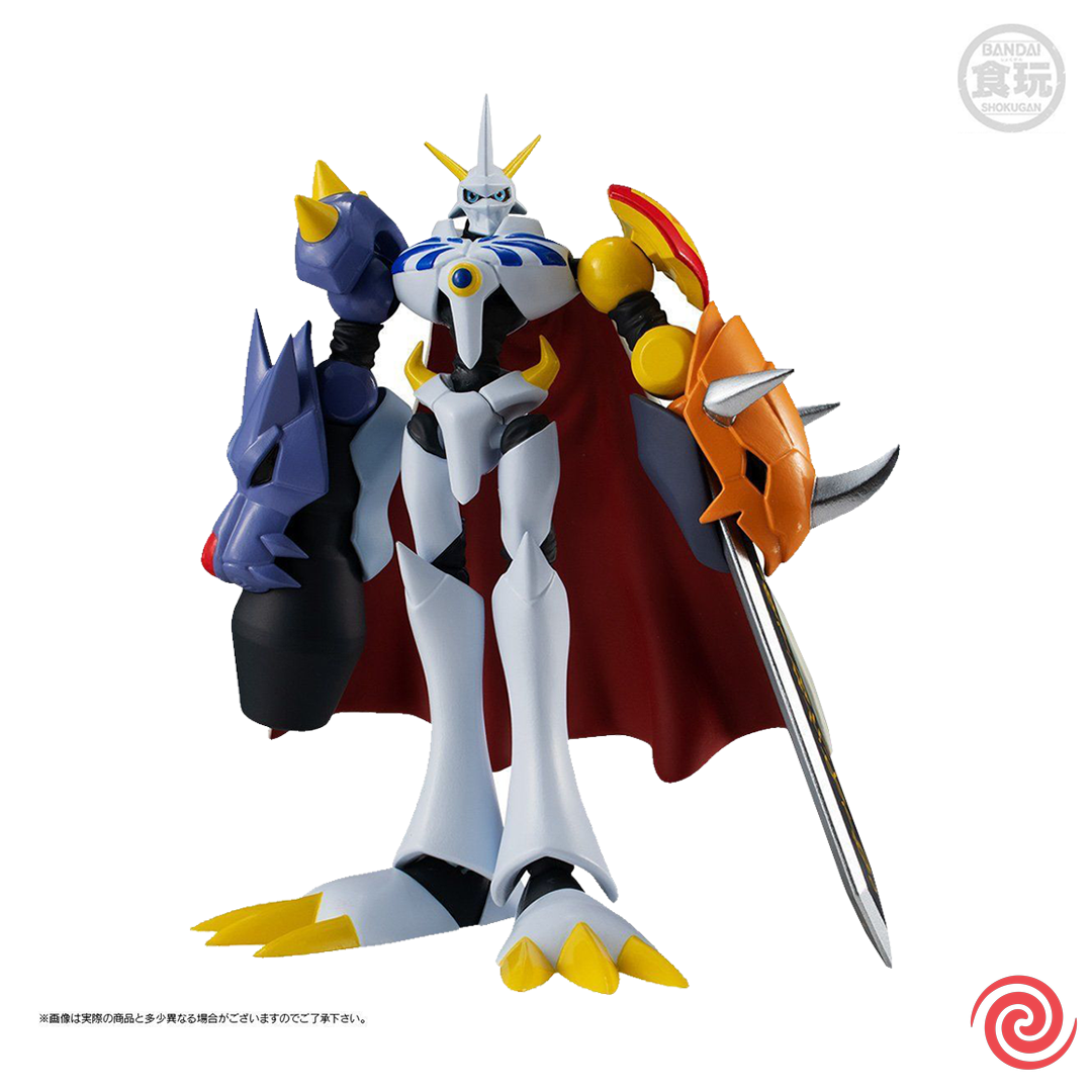 Figura Bandai Shodo Digimon Vol 3 Omegamon con Base