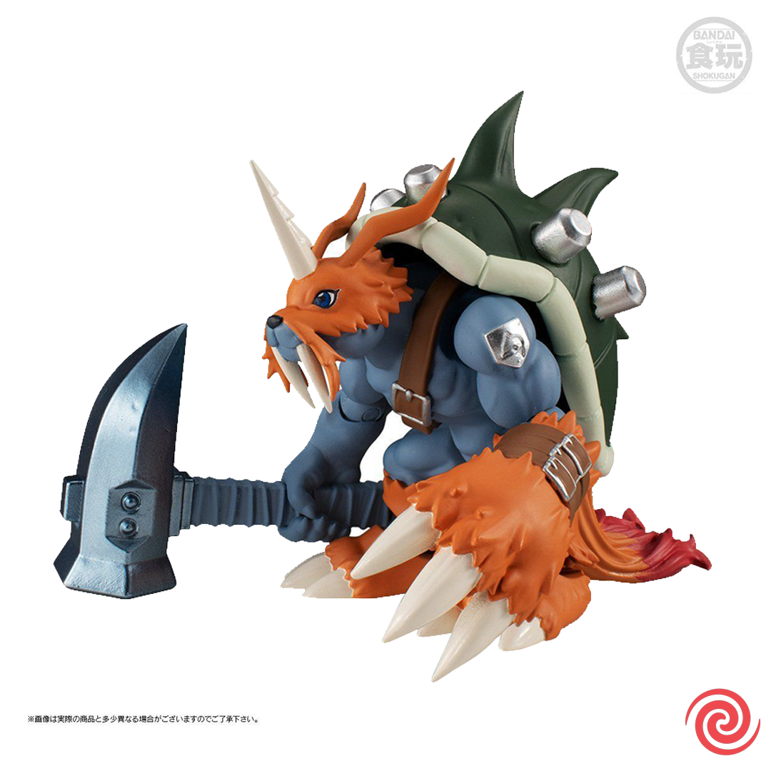 Figura Bandai Shodo Digimon Vol 3 Zudomon con Base