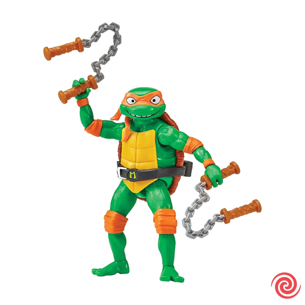 Figura Playmates Toys Teenage Mutant Ninja Turtles: Mutant Mayhem Michelangelo