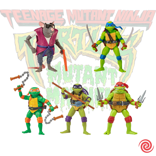 Figura Playmates Toys Teenage Mutant Ninja Turtles: Mutant Mayhem Slinter
