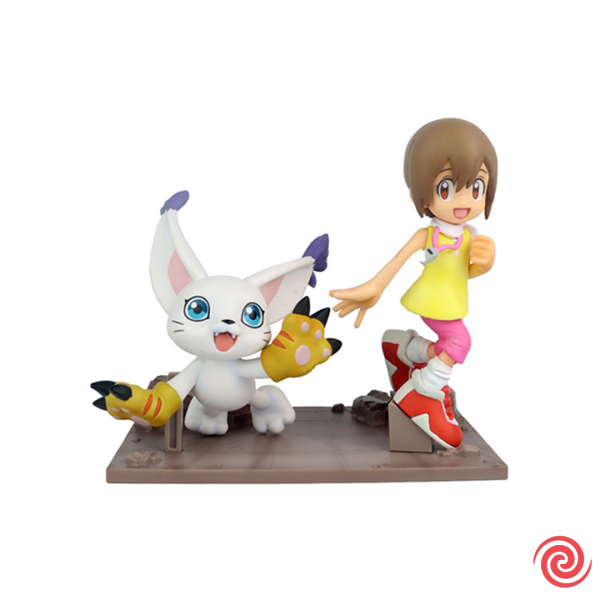 Figura Banpresto DXF Digimon Adventure Hikari y Tailmon