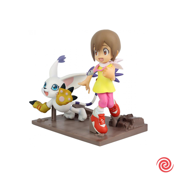 Figura Banpresto DXF Digimon Adventure Hikari y Tailmon