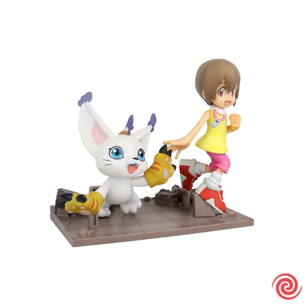 Figura Banpresto DXF Digimon Adventure Hikari y Tailmon