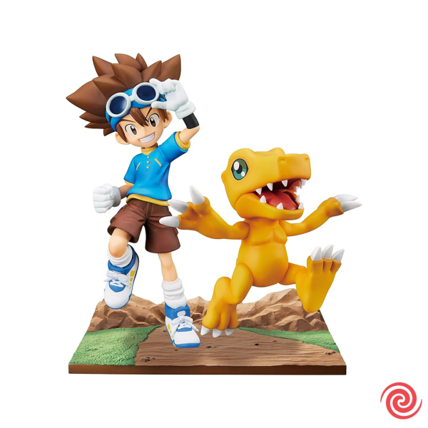 Figura Banpresto DXF Digimon Adventure Taichi y Agumon