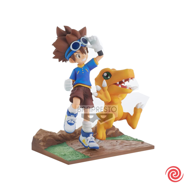 Figura Banpresto DXF Digimon Adventure Taichi y Agumon