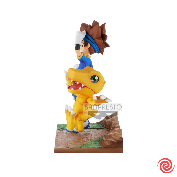 Figura Banpresto DXF Digimon Adventure Taichi y Agumon