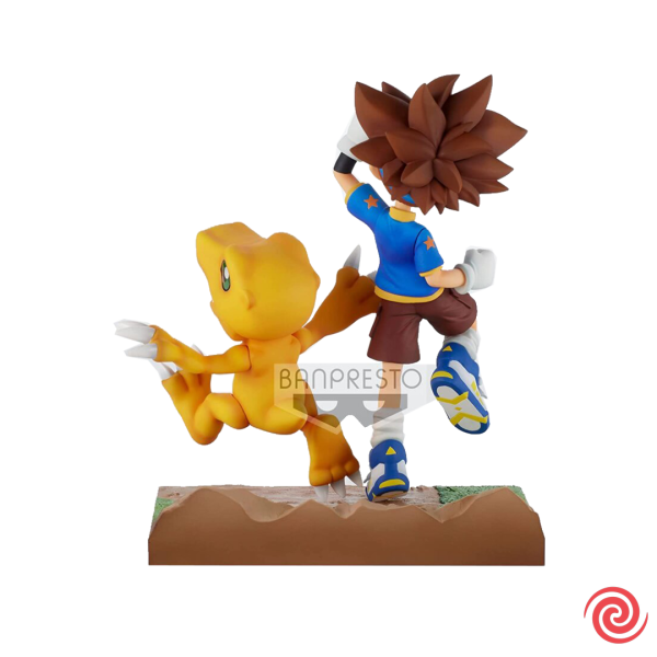 Figura Banpresto DXF Digimon Adventure Taichi y Agumon